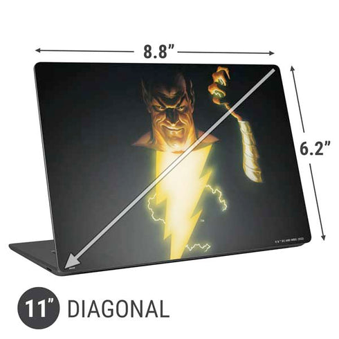 DC Comics Justice Society of America #23 Cover Painting Black Adam Original Art by Alex Ross Universal Laptop 11in (8.8 x 6.2in) Skin